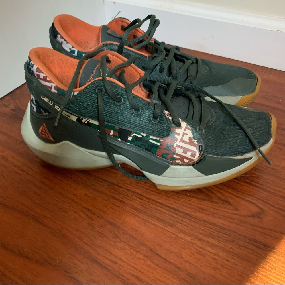 Green Nikes